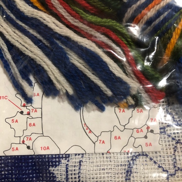 The Creative Circle 2519 Holly Duck & Embroidery Set Vintage Old Stock New - Picture 14 of 14